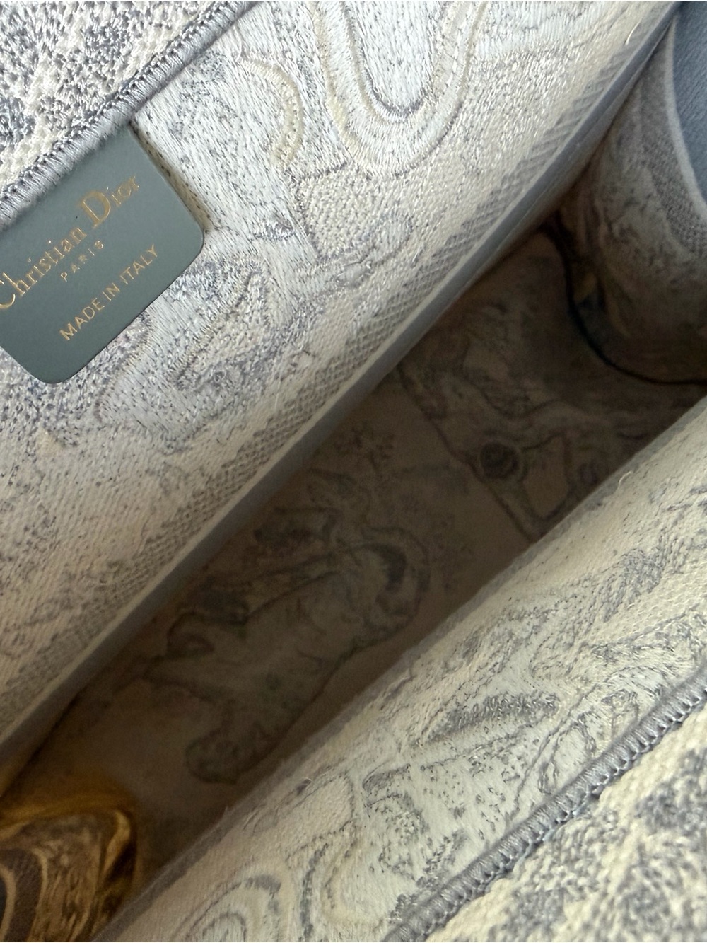 Dior Toile de Jouy Canvas Book Tote - Picture 3 of 7